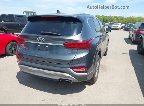 5NMS3CAD4LH234455 2020 HYUNDAI SANTA FE Серый Задняя правая четверть