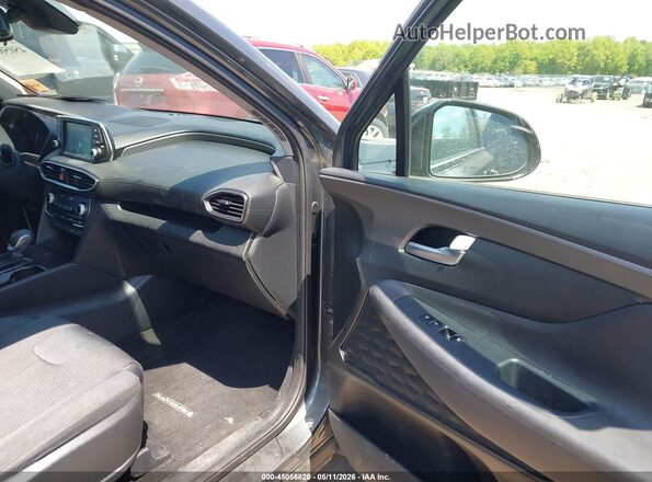 5NMS3CAD4LH234455 2020 HYUNDAI SANTA FE Серый Вид салона спереди