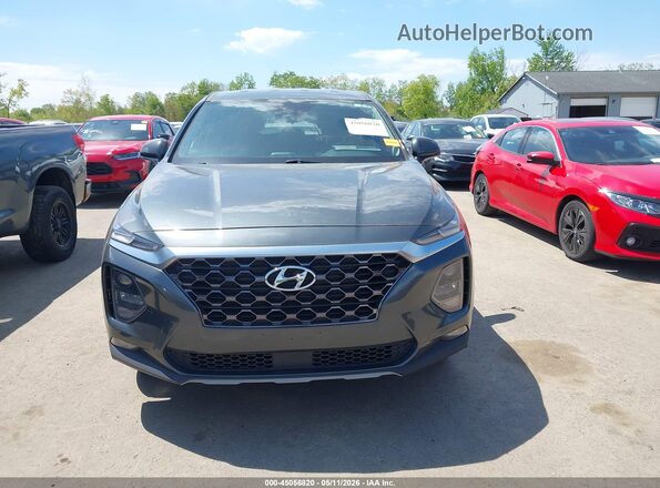 5NMS3CAD4LH234455 2020 HYUNDAI SANTA FE Серый Вид щитка приборов