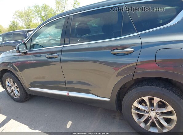 5NMS3CAD4LH234455 2020 HYUNDAI SANTA FE Серый Панорамный вид салона 360°