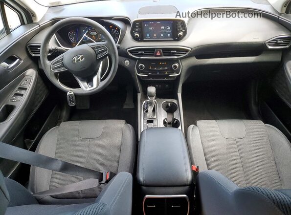 5NMS3CAD5LH213078 2020 HYUNDAI SANTA White Առջևի վահանակի տեսք