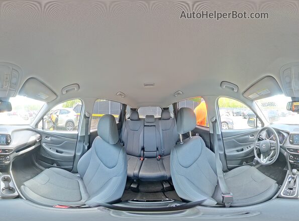 5NMS3CAD5LH213078 2020 HYUNDAI SANTA White Սալոնի 360 աստիճան տեսք