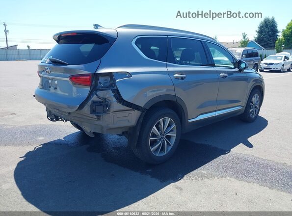 5NMS3CAD6LH146961 2020 HYUNDAI SANTA FE Gray Trasero derecho
