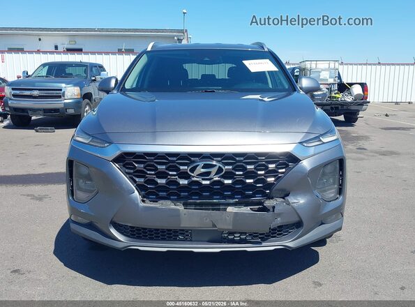 5NMS3CAD6LH146961 2020 HYUNDAI SANTA FE Gray 