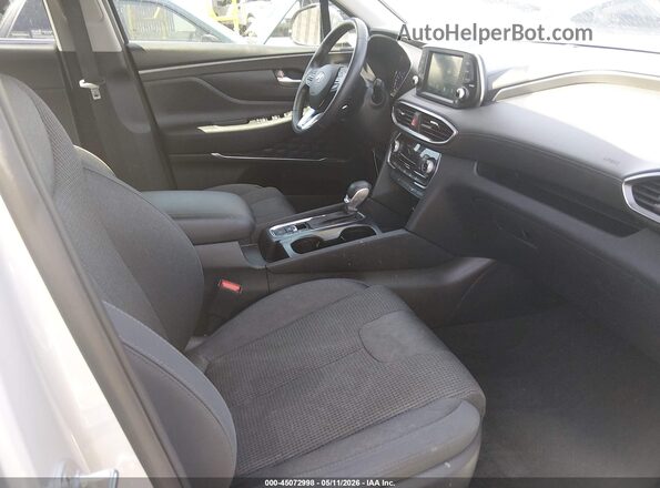 5NMS3CAD6LH148404 2020 HYUNDAI SANTA FE Silver Front interior view