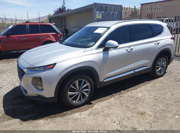 5NMS3CAD6LH148404 2020 HYUNDAI SANTA FE Silver Front left