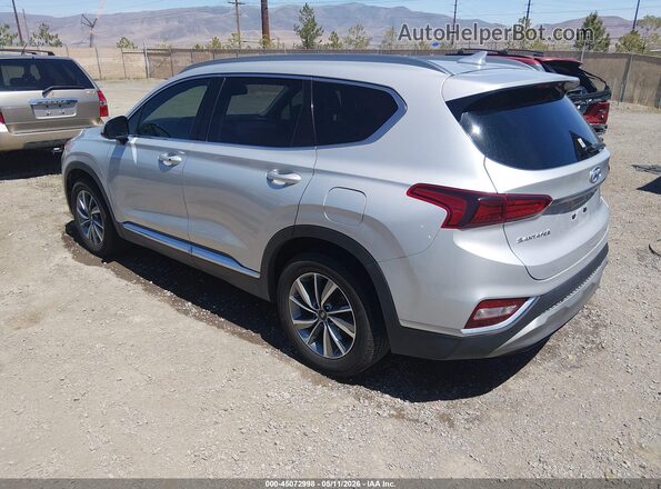 5NMS3CAD6LH148404 2020 HYUNDAI SANTA FE Silver Rear left