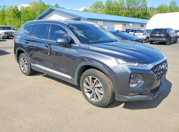 5NMS3CAD6LH288422 2020 HYUNDAI SANTA Угольный Передняя правая четверть