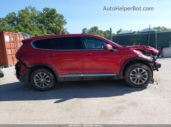5NMS3CAD7LH268518 2020 HYUNDAI SANTA FE Red Սալոնի 360 աստիճան տեսք