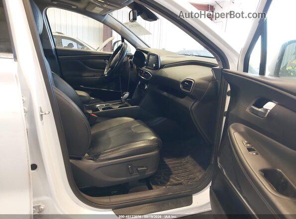 5NMS3CAD7LH276246 2020 HYUNDAI SANTA FE White Vista interior delantera