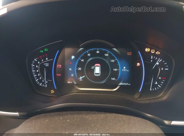 5NMS3CAD7LH276246 2020 HYUNDAI SANTA FE White Vista de los asientos traseros