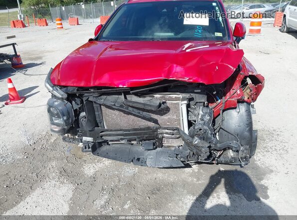 5NMS3CAD8KH004982 2019 HYUNDAI SANTA FE Red წინა ხედი