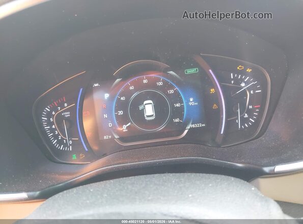 5NMS3CAD8KH004982 2019 HYUNDAI SANTA FE Red უკანა სავარძლების ხედი
