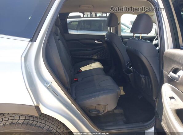 5NMS3CAD8KH028750 2019 HYUNDAI SANTA FE Silver VIN sticker view