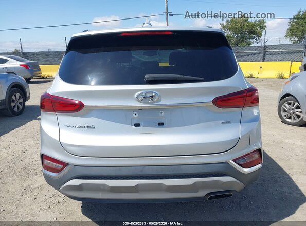 5NMS3CAD8KH028750 2019 HYUNDAI SANTA FE Silver 