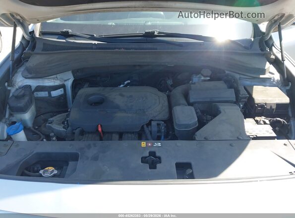 5NMS3CAD8KH028750 2019 HYUNDAI SANTA FE Silver Rear view