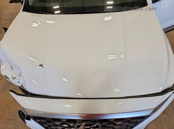 5NMS3CAD8KH070738 2019 HYUNDAI SANTA White Вид підкапотного простору