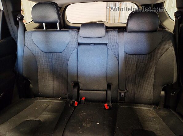 5NMS3CAD8KH070738 2019 HYUNDAI SANTA White Вид задніх сидінь