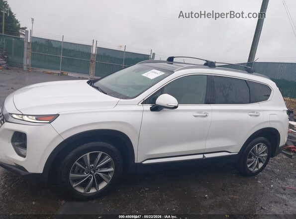 5NMS3CAD8LH168492 2020 HYUNDAI SANTA FE White 
