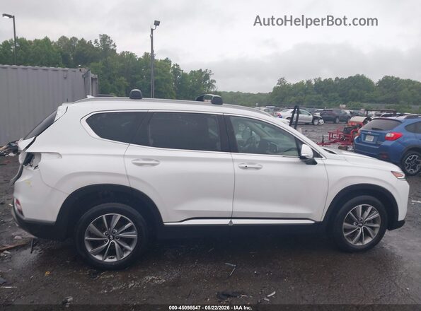5NMS3CAD8LH168492 2020 HYUNDAI SANTA FE White 