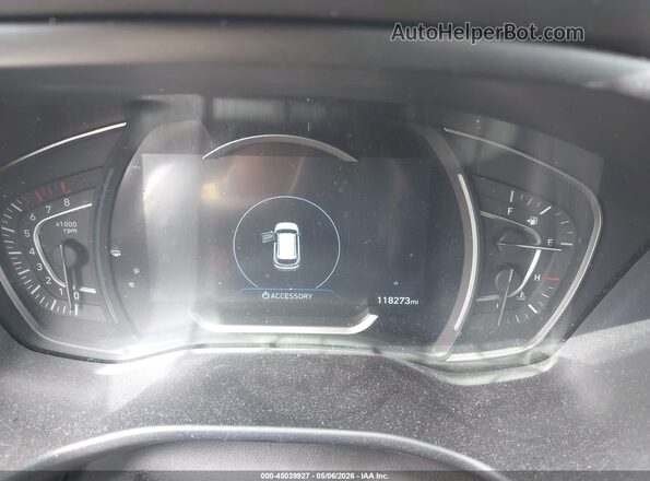 5NMS3CADXKH132334 2019 HYUNDAI SANTA FE Black Вид задніх сидінь