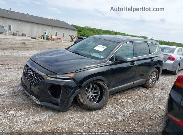 5NMS3CADXKH132334 2019 HYUNDAI SANTA FE Black Панорамний вид салону 360°
