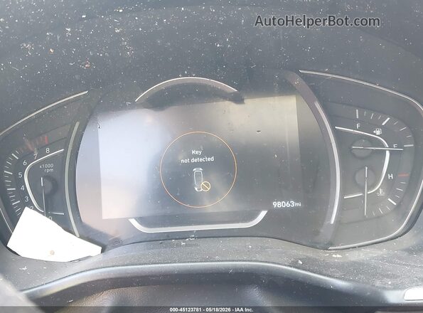 5NMS3CADXLH170986 2020 HYUNDAI SANTA FE Black Vista de los asientos traseros