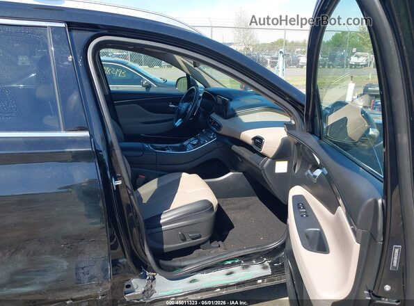 5NMS3DA18PH009747 2023 HYUNDAI SANTA FE HYBRID Black Front interior view