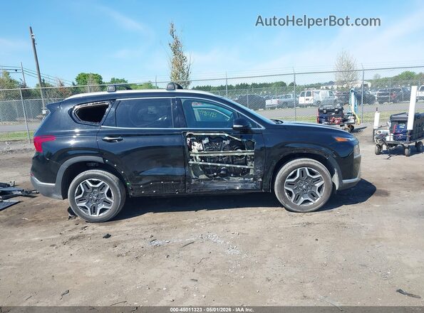 5NMS3DA18PH009747 2023 HYUNDAI SANTA FE HYBRID Black Rear interior view