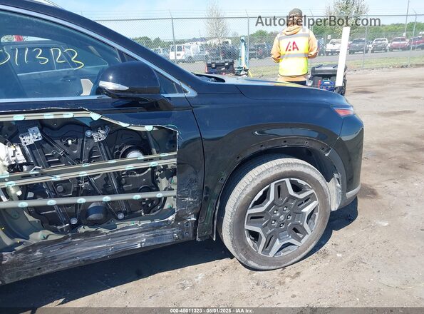 5NMS3DA18PH009747 2023 HYUNDAI SANTA FE HYBRID Black Front view