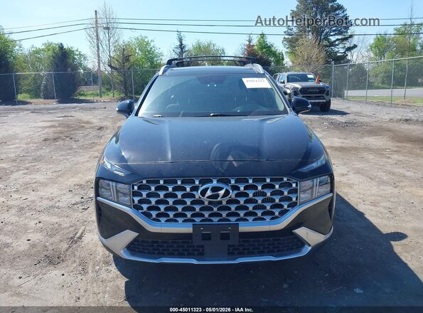 5NMS3DA18PH009747 2023 HYUNDAI SANTA FE HYBRID Black Instrument cluster view