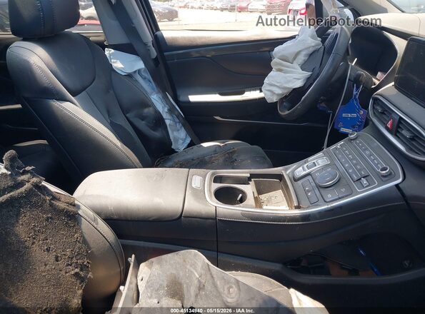 5NMS3DAJ1NH382254 2022 HYUNDAI SANTA FE Black Vista interior delantera