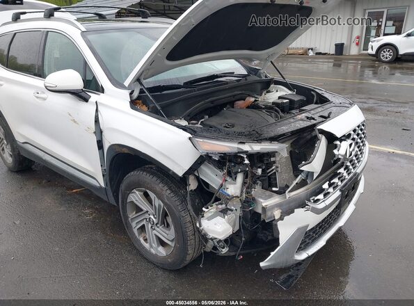 5NMS3DAJ4NH427428 2022 HYUNDAI SANTA FE White Դիմացի տեսք