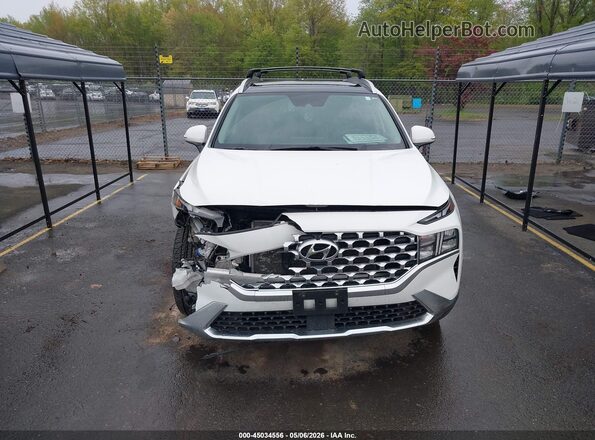 5NMS3DAJ4NH427428 2022 HYUNDAI SANTA FE White Սարքավորումների վահանակի տեսք