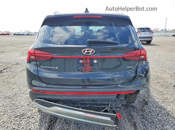 5NMS3DAJ5MH342872 2021 HYUNDAI SANTA Black Widok z tyłu