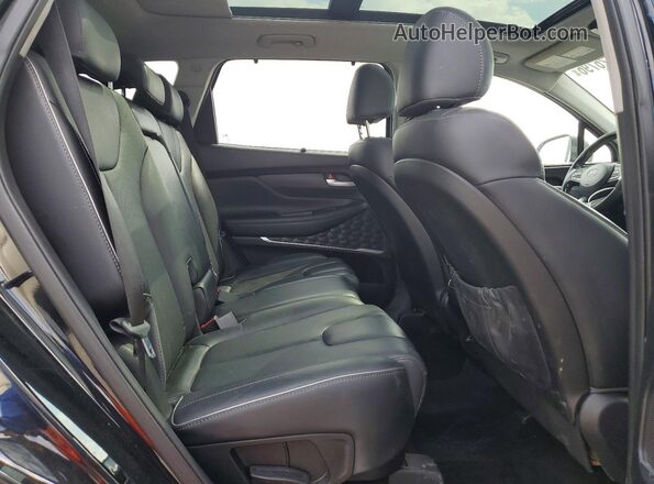5NMS3DAJ5MH342872 2021 HYUNDAI SANTA Black Widok wnętrza z tyłu