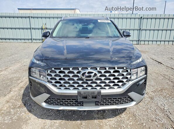 5NMS3DAJ5MH342872 2021 HYUNDAI SANTA Black Widok z przodu