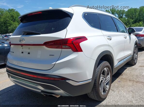 5NMS3DAJ6NH421193 2022 HYUNDAI SANTA FE White Задня права чверть