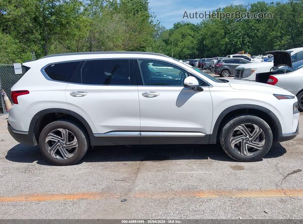 5NMS3DAJ6NH421193 2022 HYUNDAI SANTA FE White Вид задньої частини салону