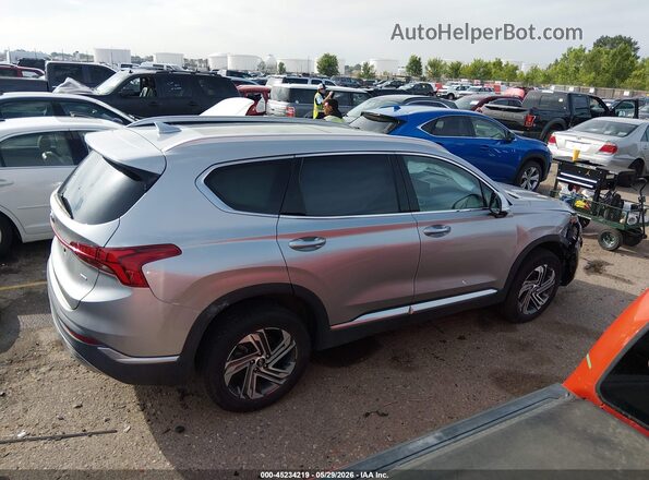 5NMS3DAJ7PH514307 2023 HYUNDAI SANTA FE Silver Вид задньої частини салону