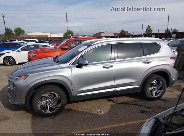 5NMS3DAJ7PH514307 2023 HYUNDAI SANTA FE Silver Панорамний вид салону 360°