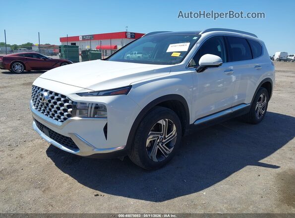 5NMS3DAJ7PH597320 2023 HYUNDAI SANTA FE White Front left