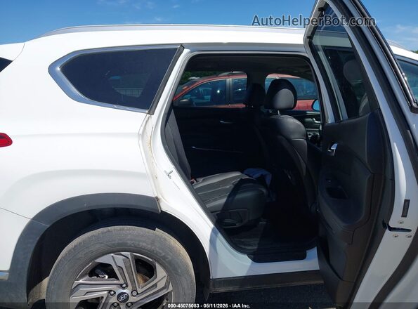 5NMS3DAJ7PH597320 2023 HYUNDAI SANTA FE White VIN sticker view