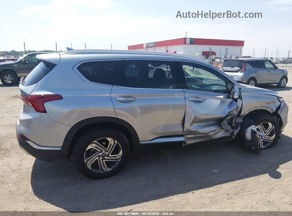 5NMS3DAJ7PH628405 2023 HYUNDAI SANTA FE Silver Rear interior view
