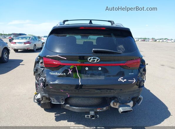 5NMS3DAJ7PH644538 2023 HYUNDAI SANTA FE Черный Вид спереди