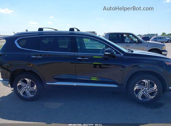 5NMS3DAJ7PH644538 2023 HYUNDAI SANTA FE Черный Панорамный вид салона 360°
