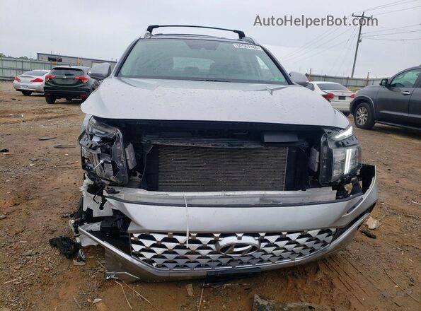 5NMS3DAJ8MH372738 2021 HYUNDAI SANTA Silver წინა ხედი