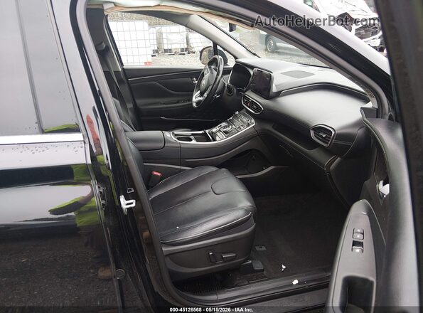 5NMS3DAJ9NH432219 2022 HYUNDAI SANTA FE Black Սալոնի դիմացի տեսք