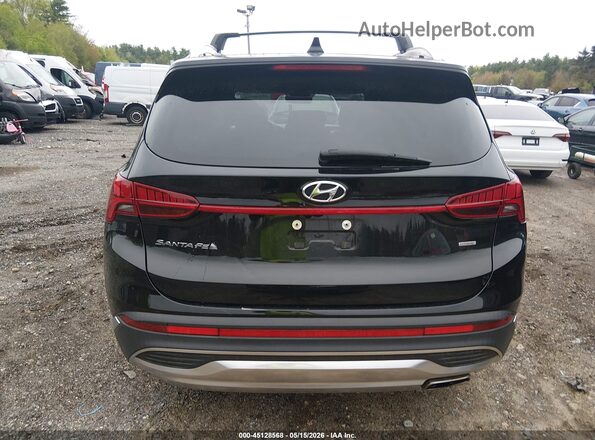 5NMS3DAJ9NH432219 2022 HYUNDAI SANTA FE Black 