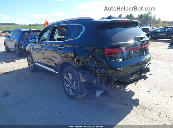 5NMS3DAJXNH406874 2022 HYUNDAI SANTA FE Black Rear left
